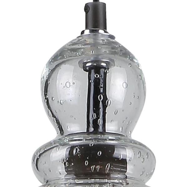 Westinghouse Westinghouse Fiona Oil Rubbed Bronze Clear 1 lights Mini Pendant Light 61008 - main